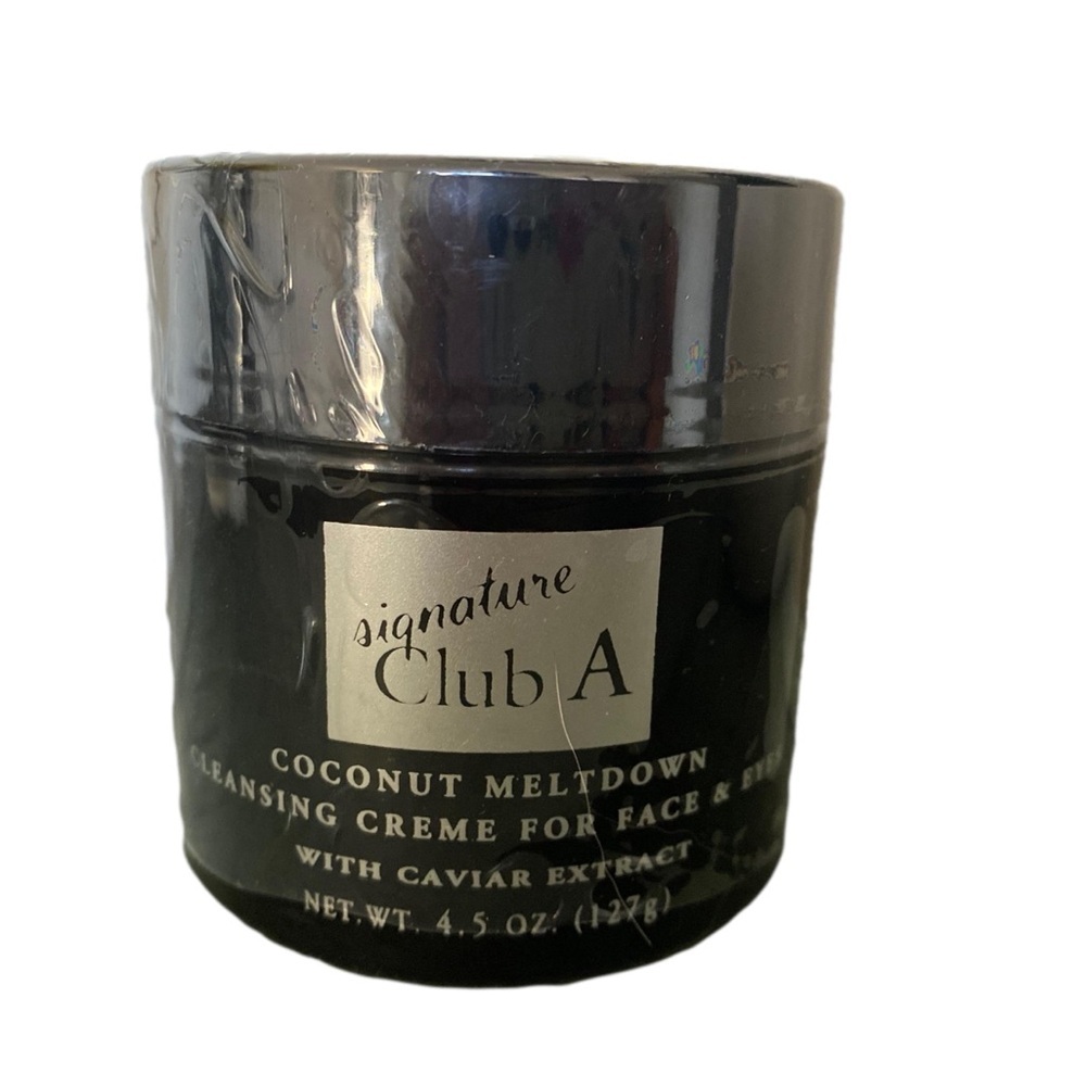Signature Club A Coconut Meltdown Cleansing Creme for Face and Eyes 4.5 oz Seal